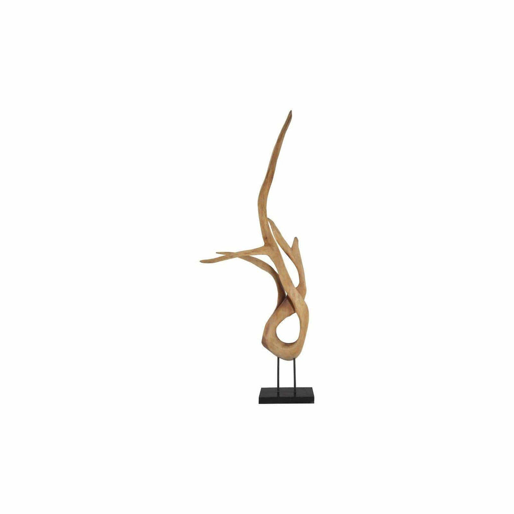 Sculpture en bois d'acajou