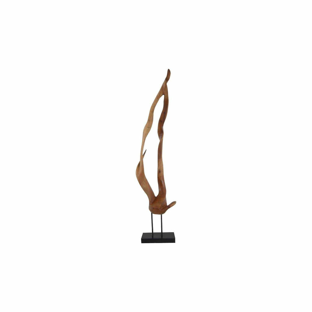Sculpture en bois d'acajou