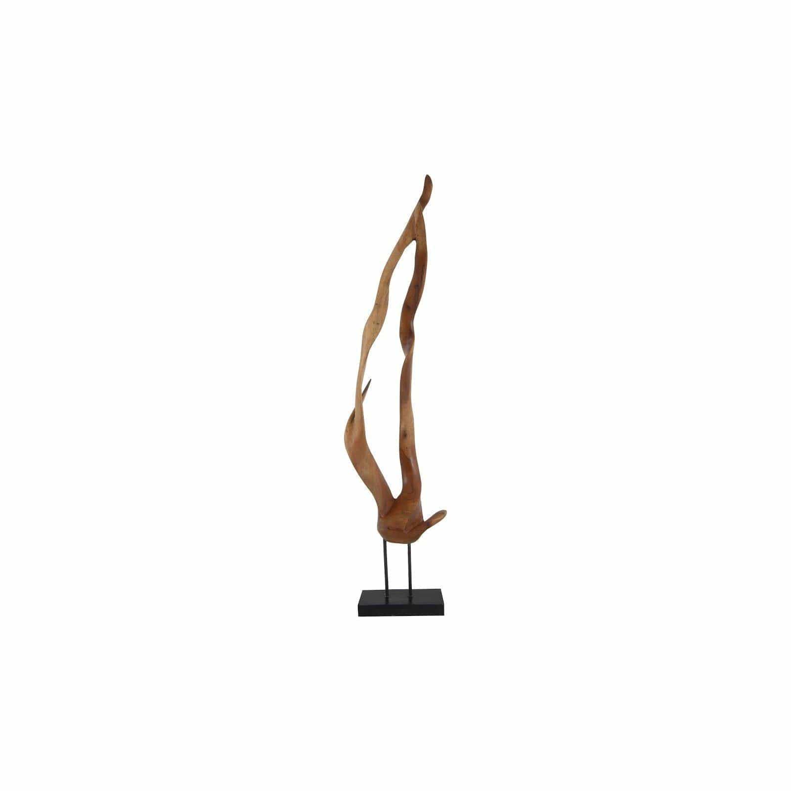 Sculpture en bois d'acajou