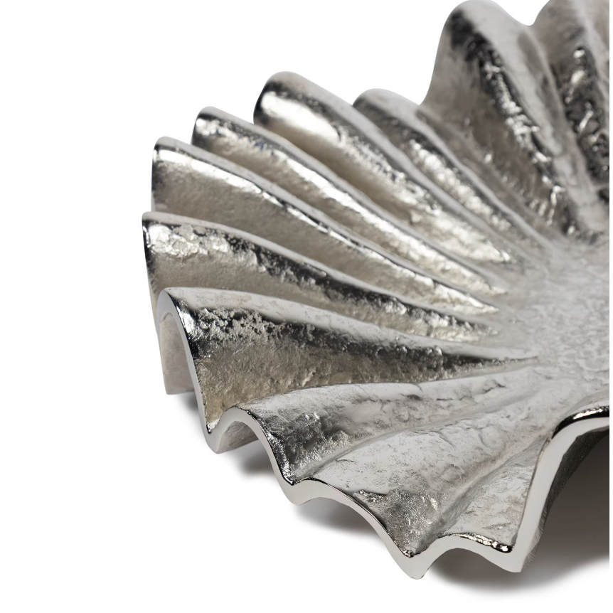Assiette décorative en nickel
