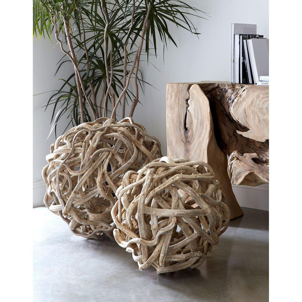 Boule décorative en vigne naturelle, petite