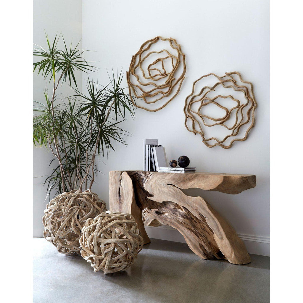 Boule décorative en vigne naturelle, petite