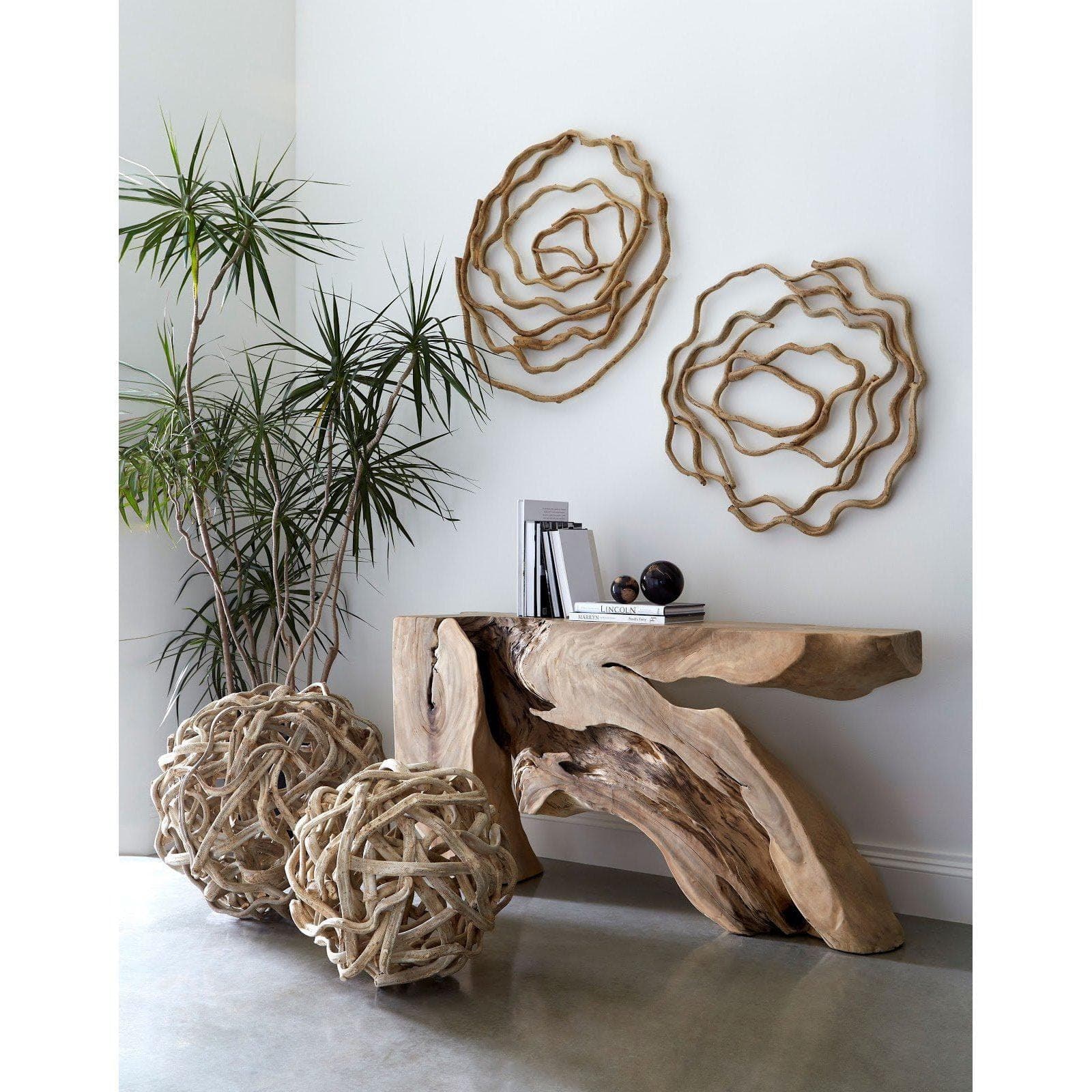 Boule décorative en vigne naturelle, petite