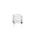 Cube en verre en cristal June, petit modèle, lot de 2