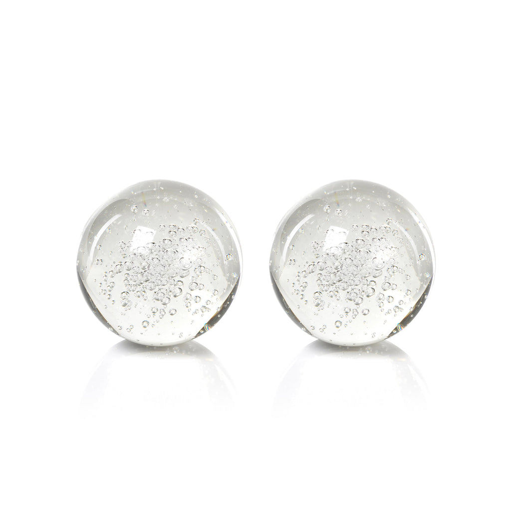Boule de remplissage à grosses billes de cristal, Lot de 2