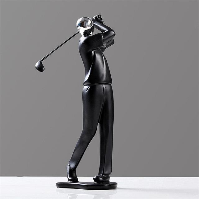 Statue de Figurines de Mouvement Créatives Sculpture de Personnages en Résine Figurines de Personnes Décorations de Maison Salon Chambre Statues Artisanales d'Art